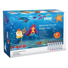 KREUL FARBY WITRAŻOWE ŻELKI MAGIC SEA SET