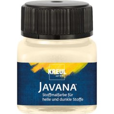 KREUL Javana Opaque – waniliowy 20 ml FARBA DO TKANIN JASNYCH I CIEMNYCH