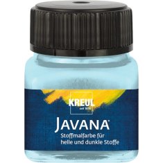 KREUL Javana Opaque – lodowy błękit 20 ml FARBA DO TKANIN JASNYCH I CIEMNYCH