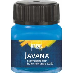 KREUL Javana Opaque – niebieski 20 ml FARBA DO TKANIN JASNYCH I CIEMNYCH
