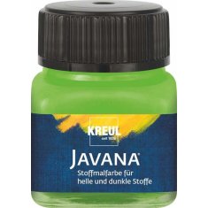 KREUL Javana Opaque – zieleń liściasta 20 ml FARBA DO TKANIN JASNYCH I CIEMNYCH