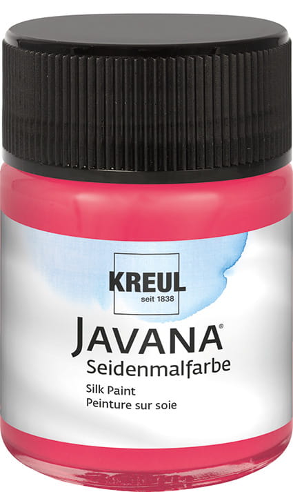 KREUL Javana Silk Paint – czerwony 50 ml FARBA DO JEDWABIU