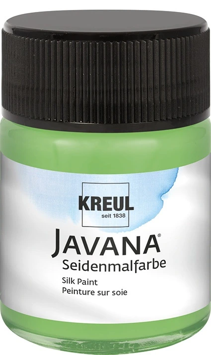 KREUL Javana Silk Paint – zielony 50 ml FARBA DO JEDWABIU