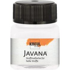 KREUL Javana Textile Color – biały 20 ml FARBA DO TKANIN JASNYCH
