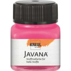 KREUL Javana Textile Color – różowy 20 ml FARBA DO TKANIN JASNYCH