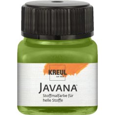 KREUL Javana Textile Color – zieleń oliwkowa 20 ml FARBA DO TKANIN JASNYCH