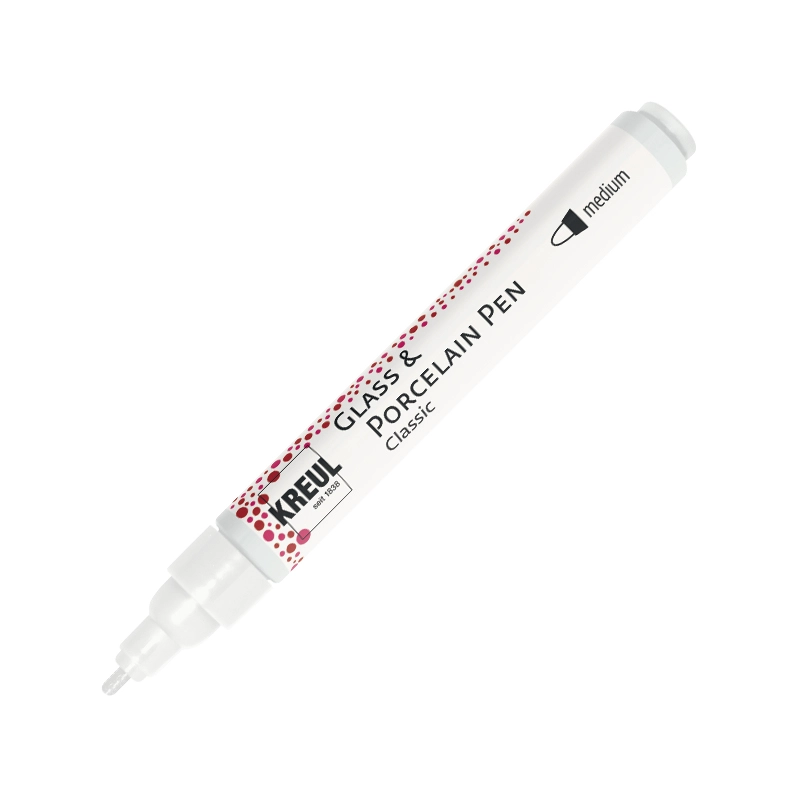 KREUL PORCELAIN ART PEN WHITE