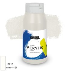 KREUL Triton Acrylic Liquid – biały, 750 ml