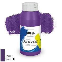 KREUL Triton Acrylic Liquid – fioletowy, 750 ml