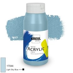 KREUL Triton Acrylic Liquid – jasny błękit nieba, 750 ml