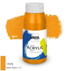 KREUL Triton Acrylic Liquid – żółcień indyjska, 750 ml