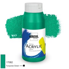 KREUL Triton Acrylic Liquid – zieleń turkusowa, 750 ml