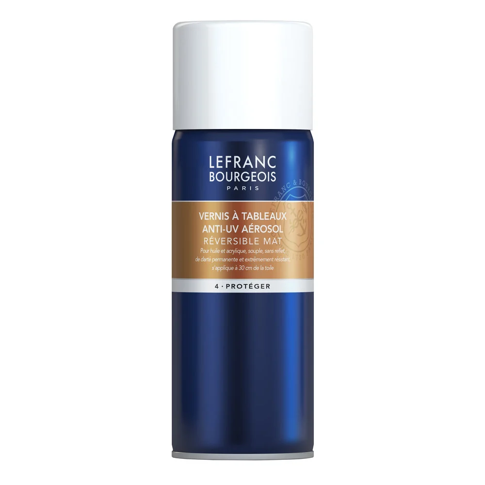 LEFRANC & BOURGEOIS WERNIKS MATOWY SPRAY DO FARB AKRYLOWYCH I OLEJNYCH 400ML