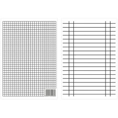 LINIUSZEK A4 KRATKA I LINIE
