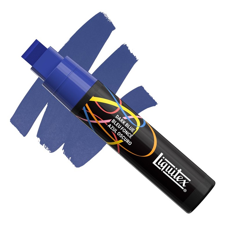 Liquitex Marker Dark Blue 15 mm – marker akrylowy