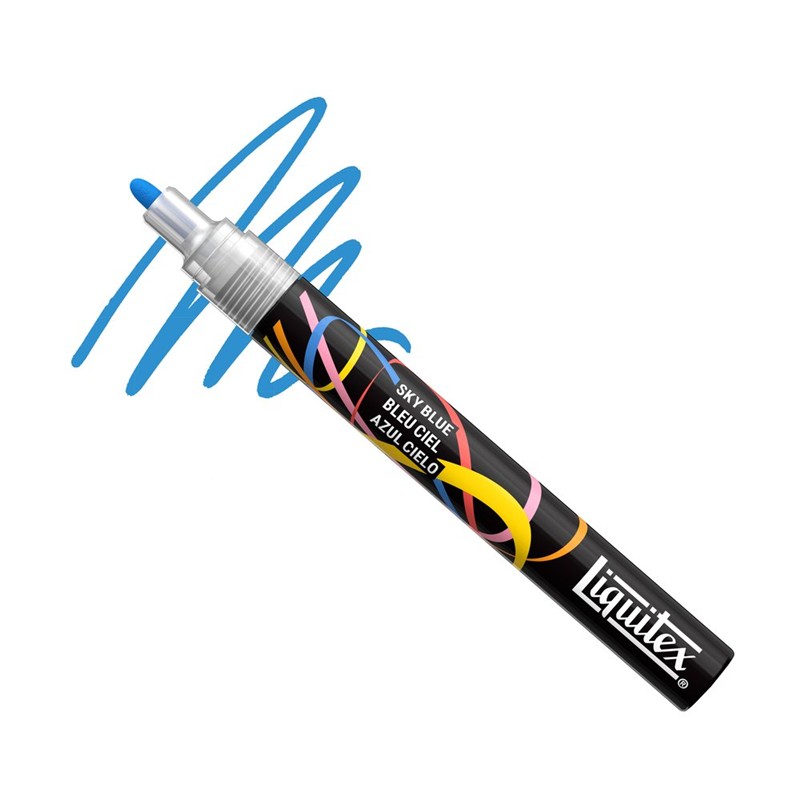 Liquitex Marker Sky Blue 2 mm – marker akrylowy
