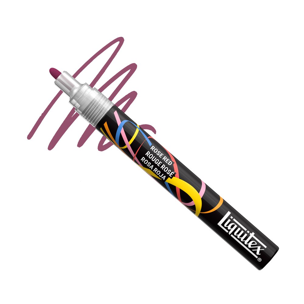 Liquitex Marker Rose Red 2 mm – marker akrylowy