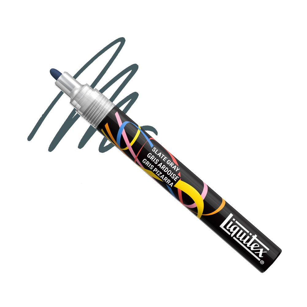 Liquitex Marker Slate Grey 2 mm – marker akrylowy
