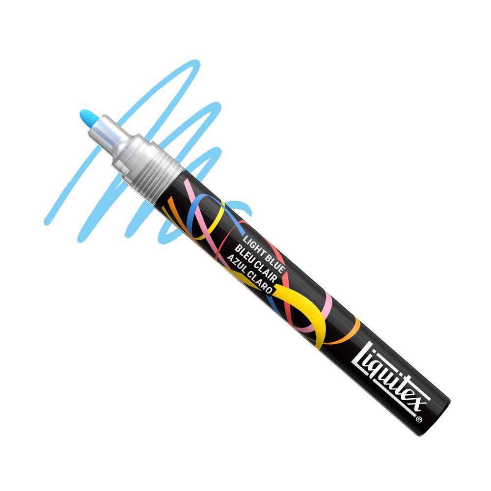 Liquitex Marker Light Blue 2 mm – marker akrylowy