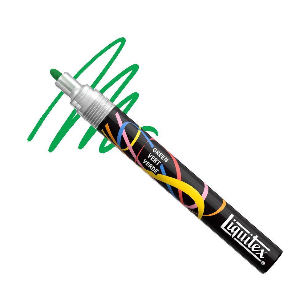 Liquitex Marker Green 2 mm – marker akrylowy