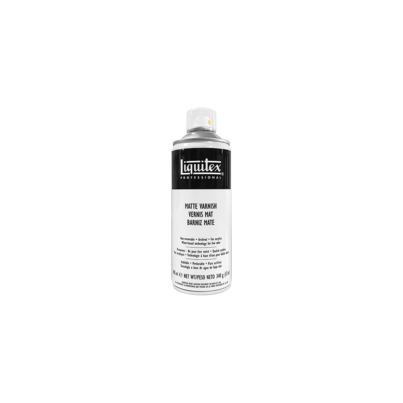 LIQUITEX MATTE VARNISH SPRAY 400ML DO FARB AKRYLOWYCH