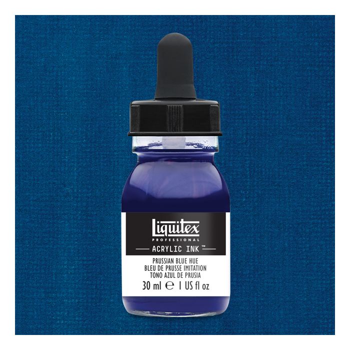 LQX PRO ACRYLIC INK 30ML PRUSSIAN BLUE HUE