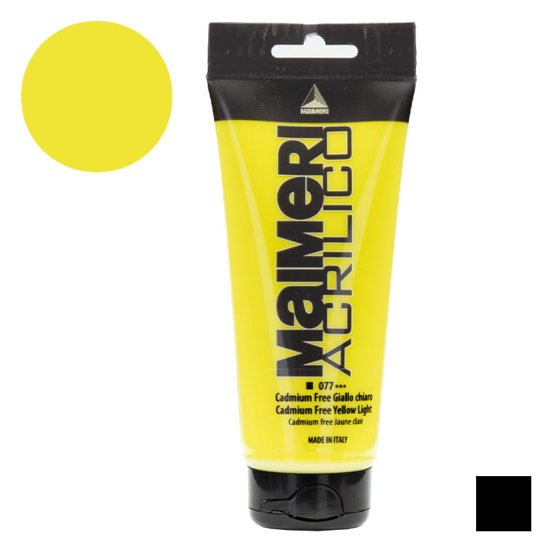 MAIMERI ACRYLICO 200ML 077 CADMIUM FREE YELLOW LIGHT