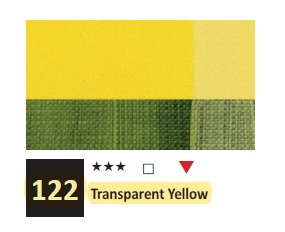 MAIMERI ACRYLICO 200ML 122 TRANSPARENT YELLOW - FARBA AKRYLOWA