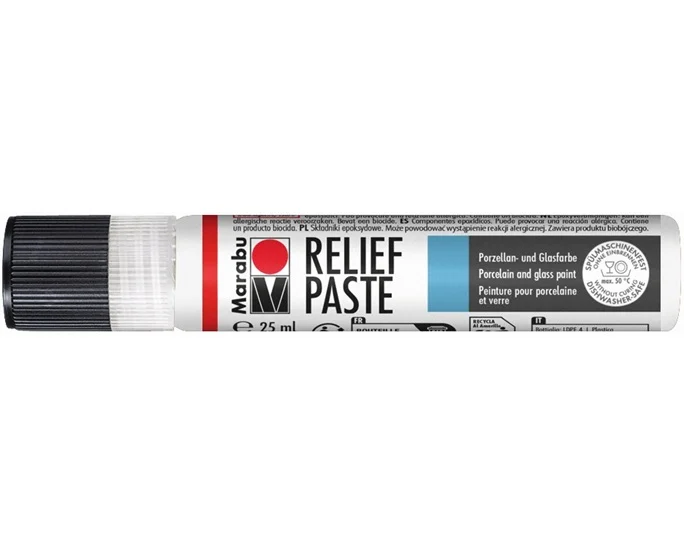 MARABU KONTURÓWKA RELIEF PASTE 070 WHITE 25 ML