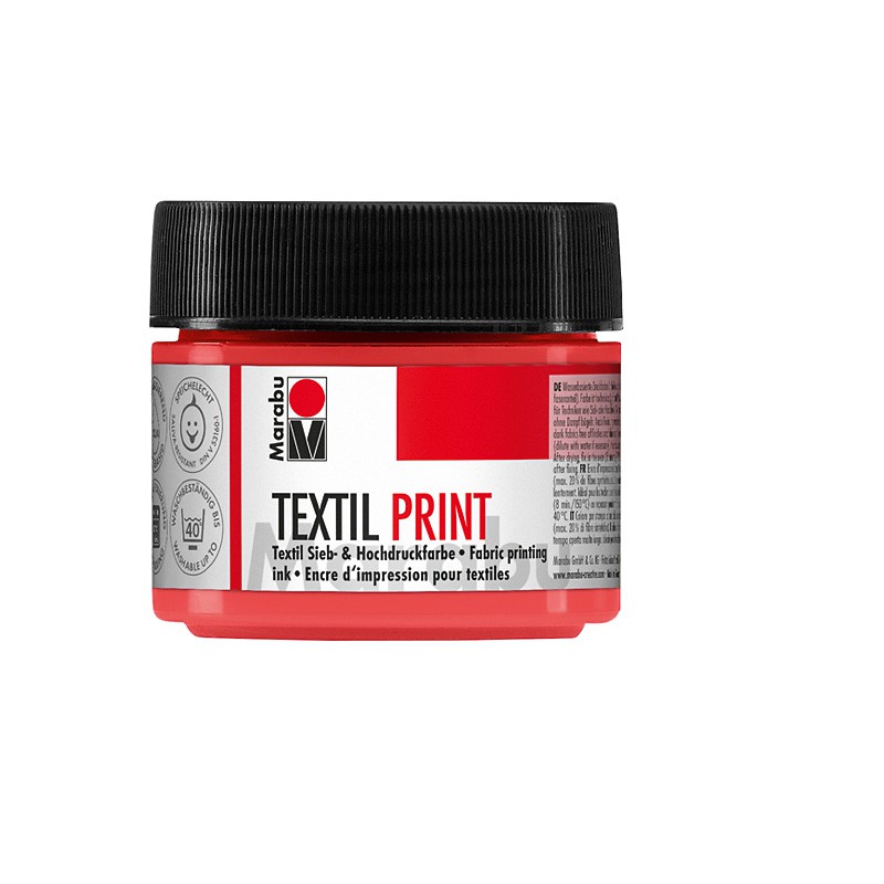 MARABU TEXTIL PRINT 100 ML 914 PRIMARY MAGENTA - farba do druku na tkaninie
