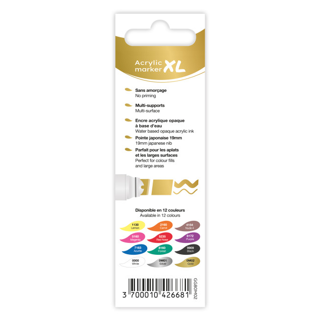 MARKER AKRYLOWY GRAPH\'IT GO XL 0M02