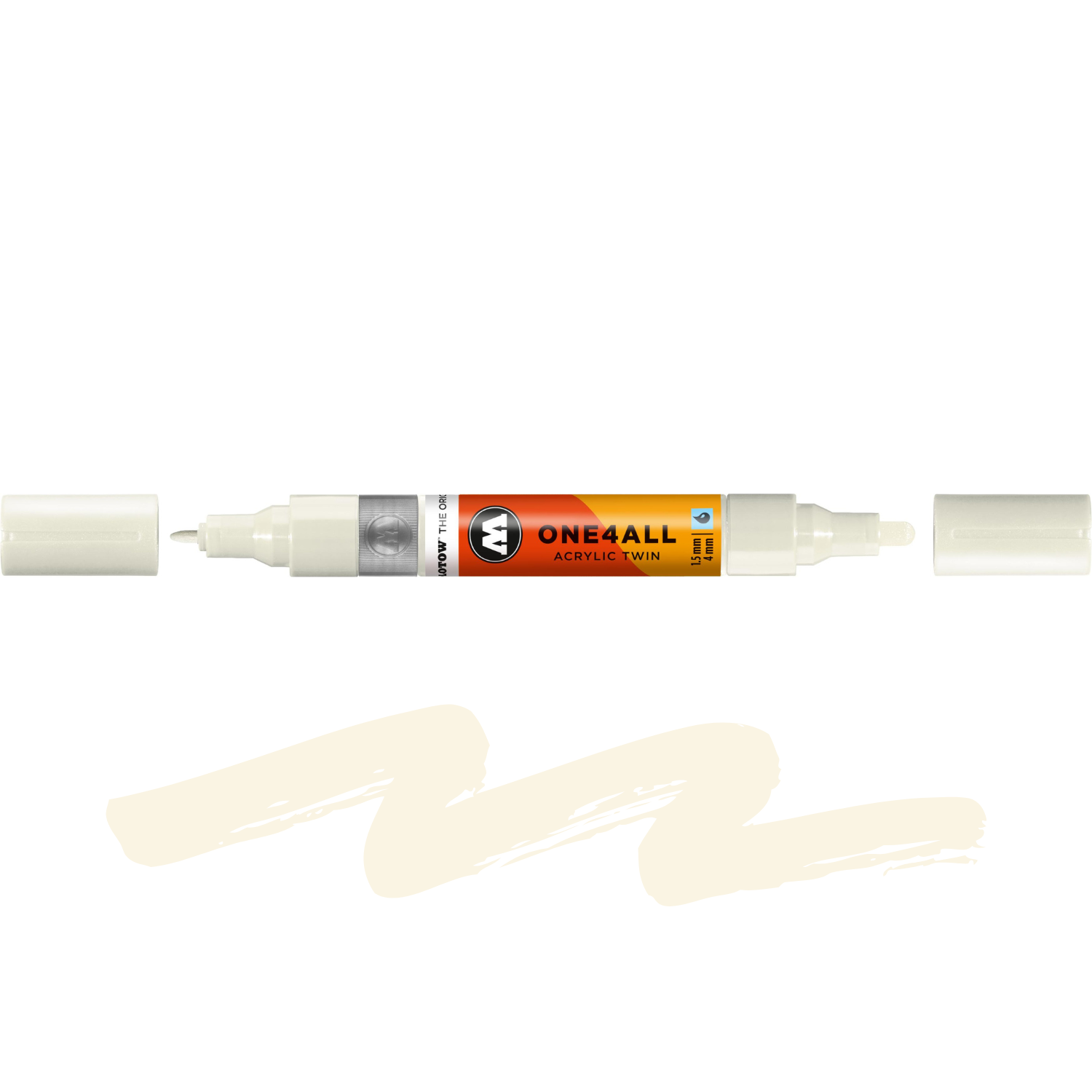 MARKER MOLOTOW ONE4ALL TWIN 1,5/4MM NATURE WHITE 229