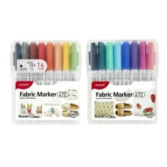 MARKERY DO TEKSTYLIÓW MONAMI 15 SZT + KONTURÓWKA