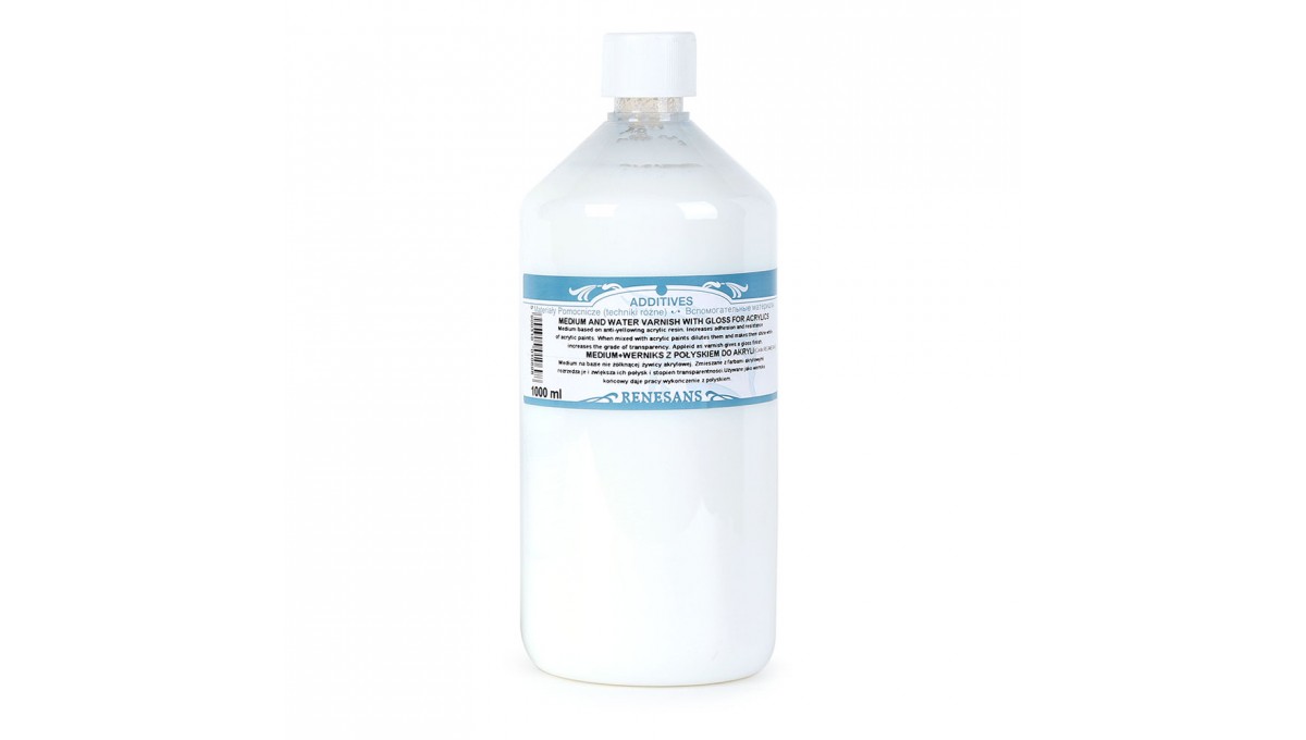 MEDIUM + WERNIKS POŁYSK DO AKRYLI 1000ML