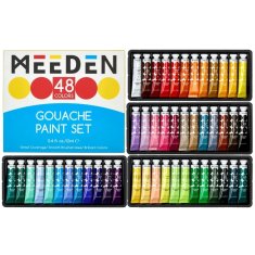 MEEDEN FARBY GWASZE 48x12ML