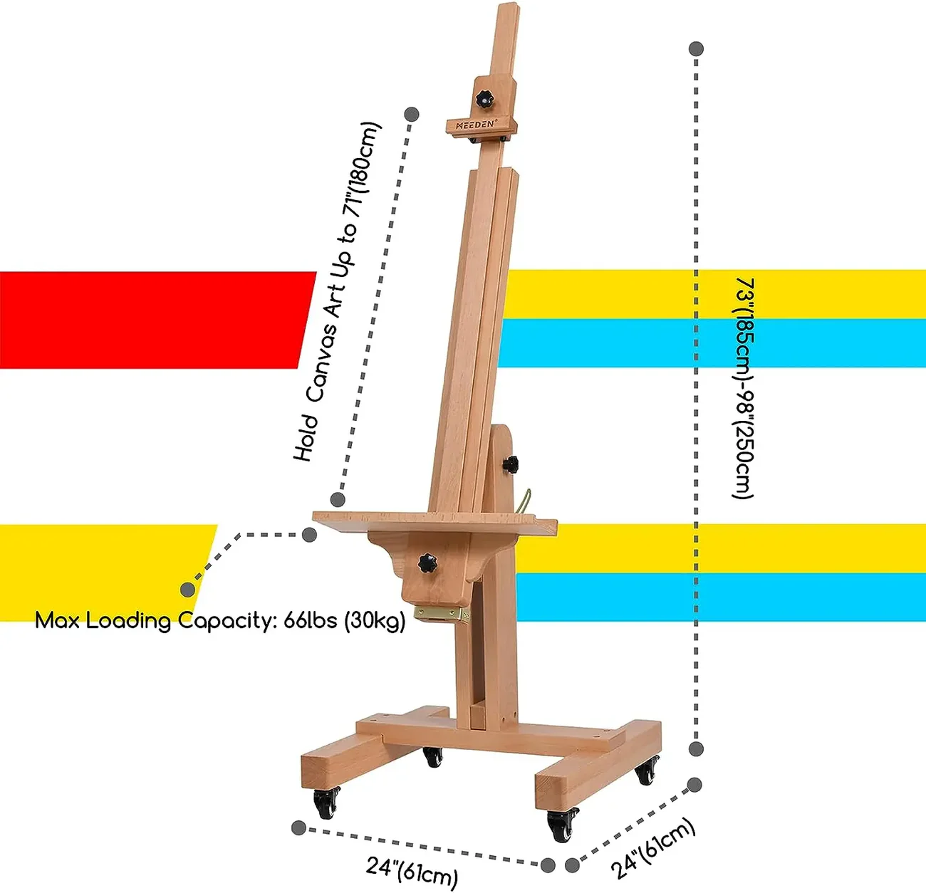Meeden Sztaluga "Deluxe ArtistStudio Easel"