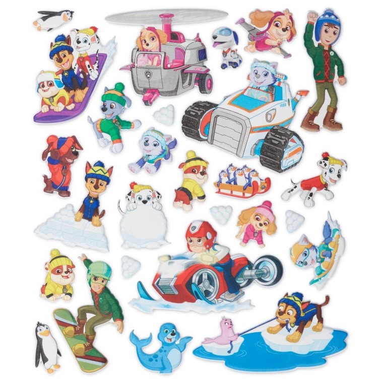 MELISSA&DOUG PAW PATROL NAKLEJKI ARKTYKA - GÓRA JAKE\'A