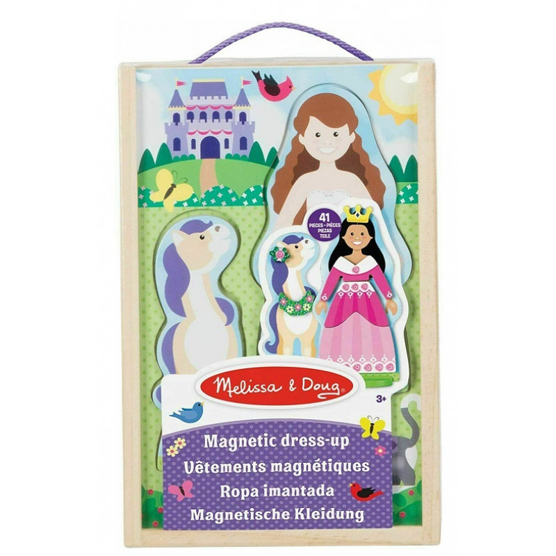 MELISSA&DOUG UBIERANKA MAGNETYCZNA - KSIĘŻNICZKI