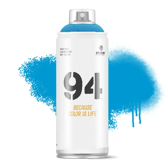 MONTANA 94 FREEDOM BLUE 151 - farba do graffiti w sprayu