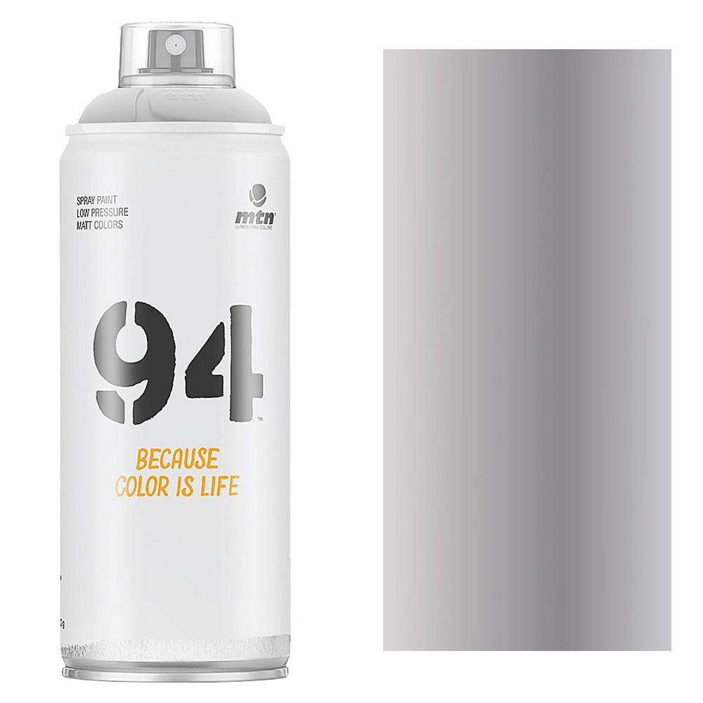 MONTANA 94 JEWEL SILVER - farba do graffiti w sprayu