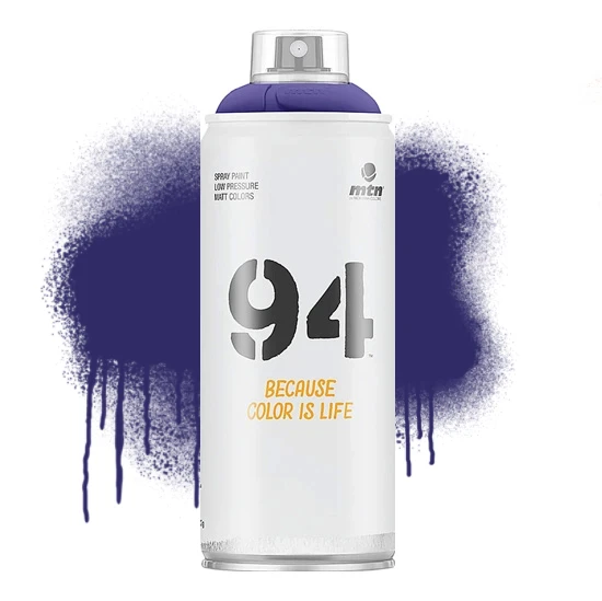 MONTANA 94 MANTRA BLUE 320 - farba do graffiti w sprayu