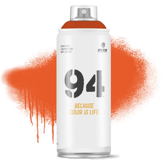 MONTANA 94 MARS ORANGE 107 - farba do graffiti w sprayu