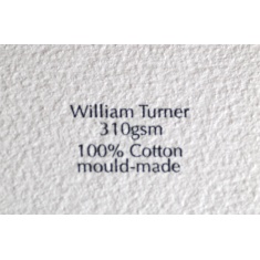 HAHNEMUHLE WILIAM TURNER COLD PRESSED (drobnoziarnisty) 50X65 300G 100% BAWEŁNA