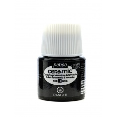 PEBEO FARBA DO CERAMIKI CERAMIC 45ML BLACK