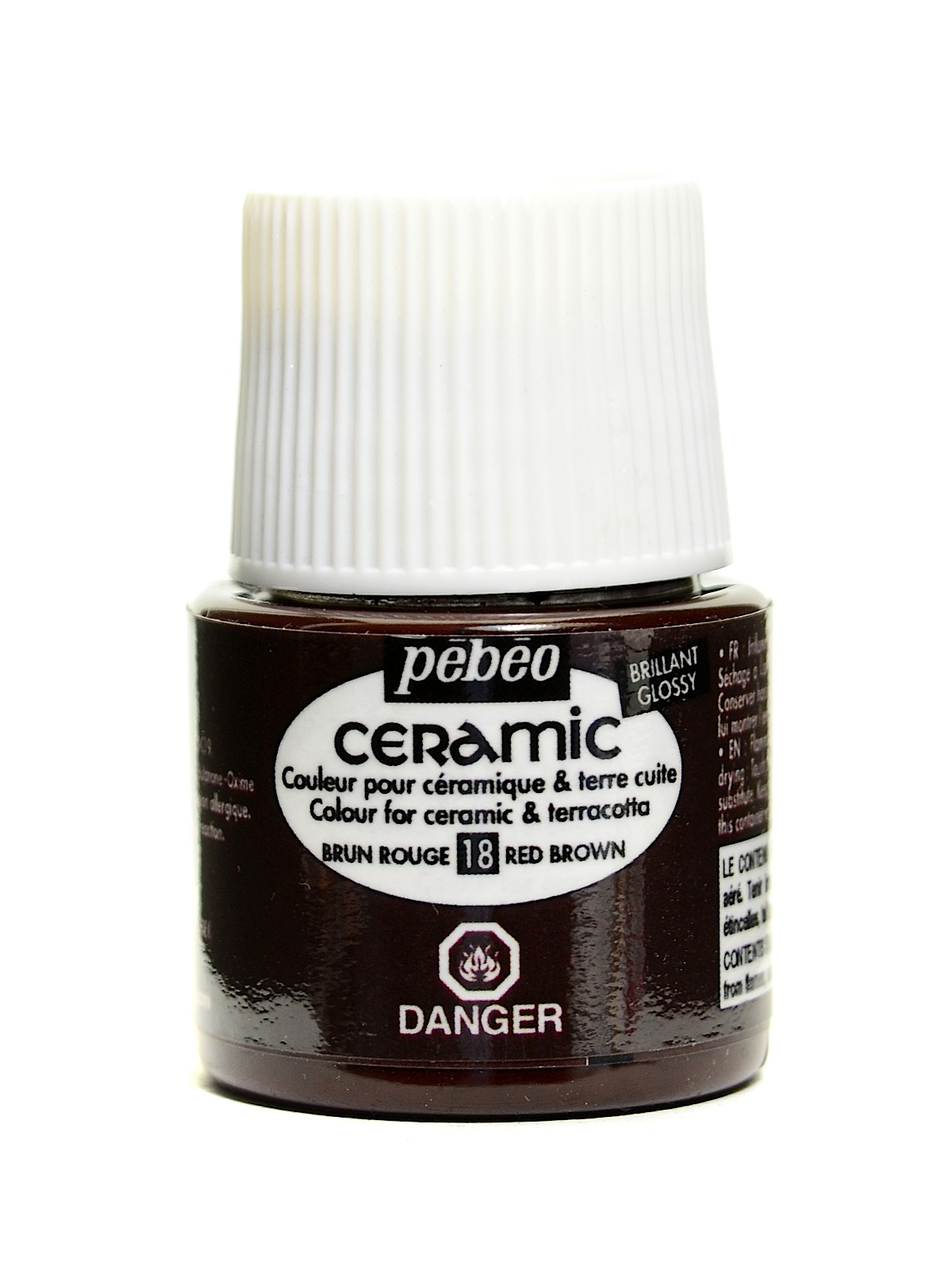 PEBEO FARBA DO CERAMIKI CERAMIC 45ML RED BROWN