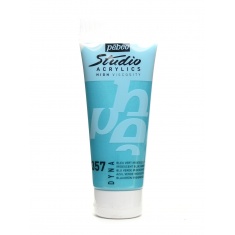 PEBEO STUDIO ACRYLIC DYNA HV 100ML FARBA AKRYLOWA METALICZNA BLUE GREEN