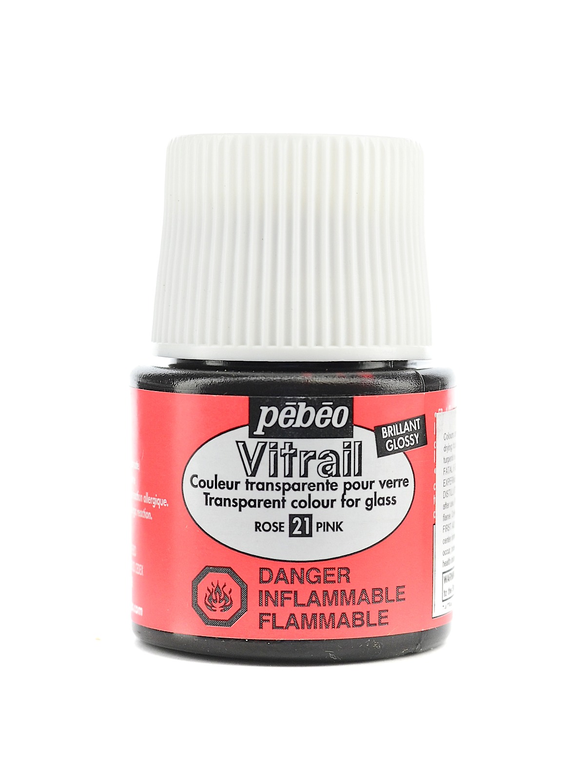 PEBEO VITRAIL FARBA D0 SZKŁA 45ML PINK