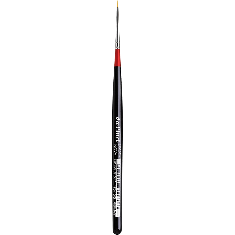PĘDZEL DA VINCI MICRO NOVA 170 NR 10/0 - ultra precyzyjne nylonowe włosie
