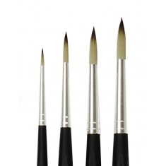 PĘDZEL NYLONOWY OKRĄGŁY DA VINCI  SYNTHETICS 3373 NR 4