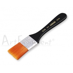 Pędzel nylonowy płaski szeroki 3 cm